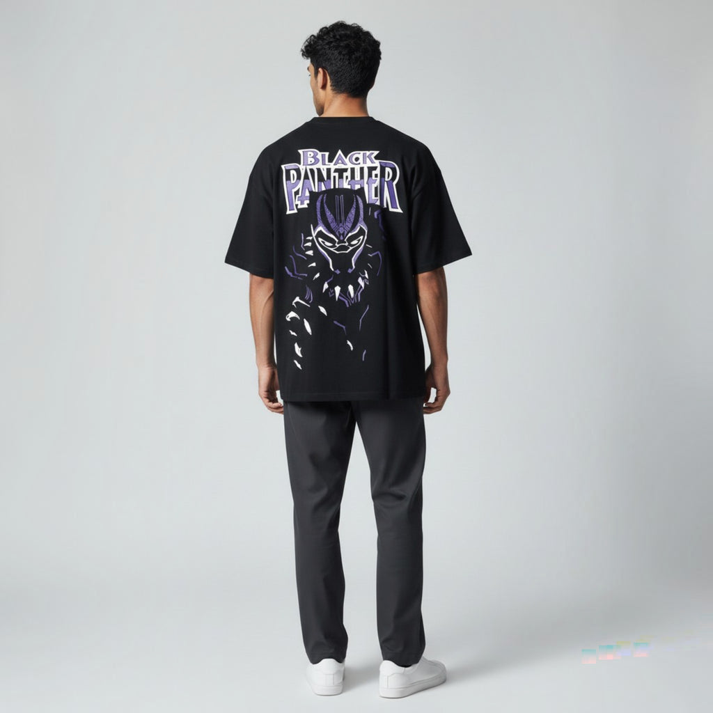 Black Panther Graphic Print T-Shirt