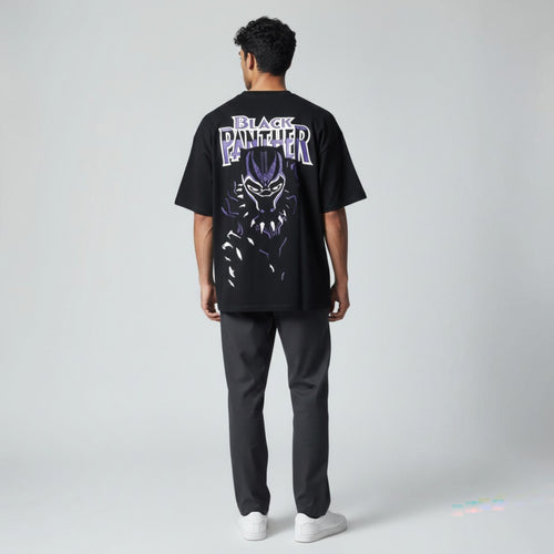 Black Panther Graphic Print T-Shirt