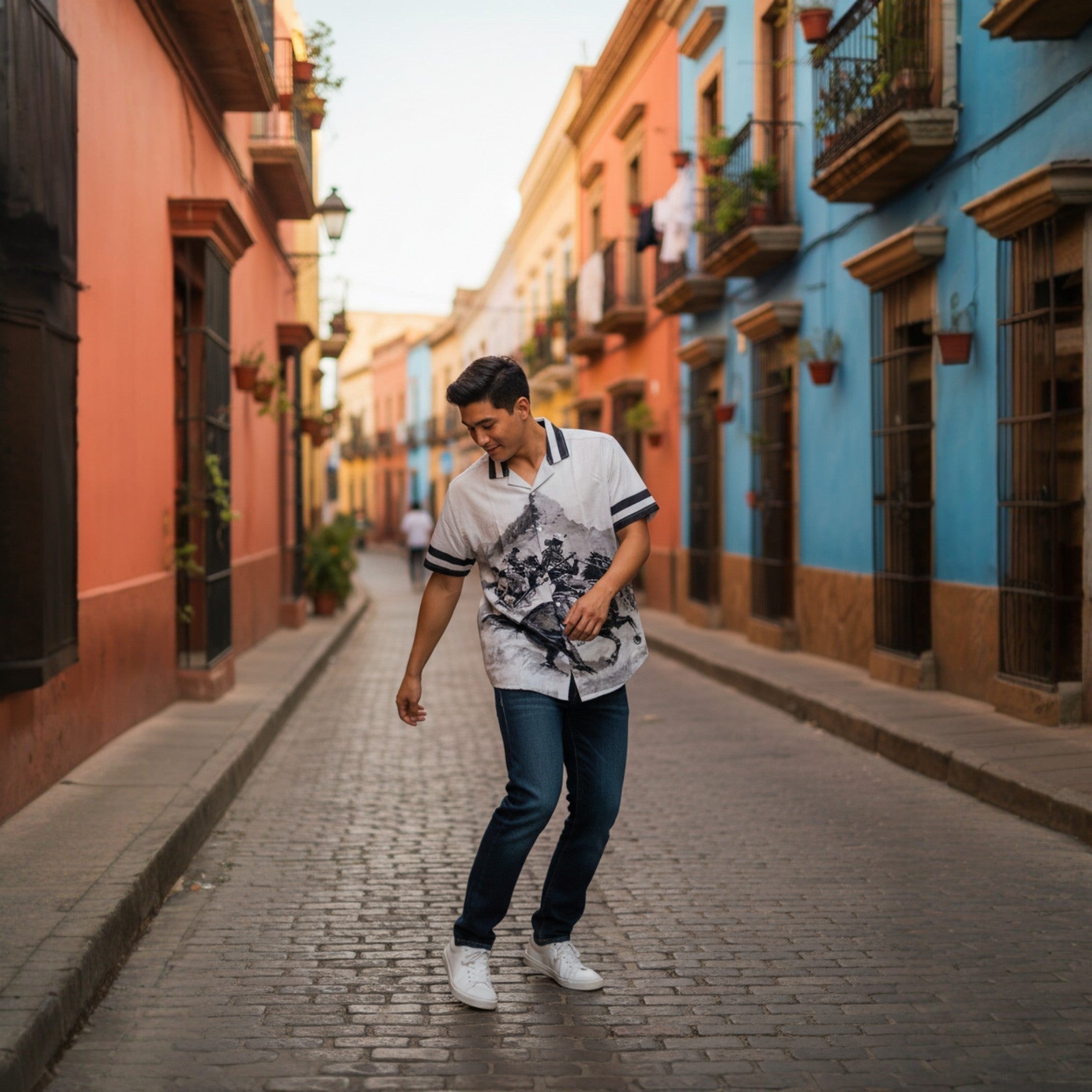 Casual White Linen Shirt