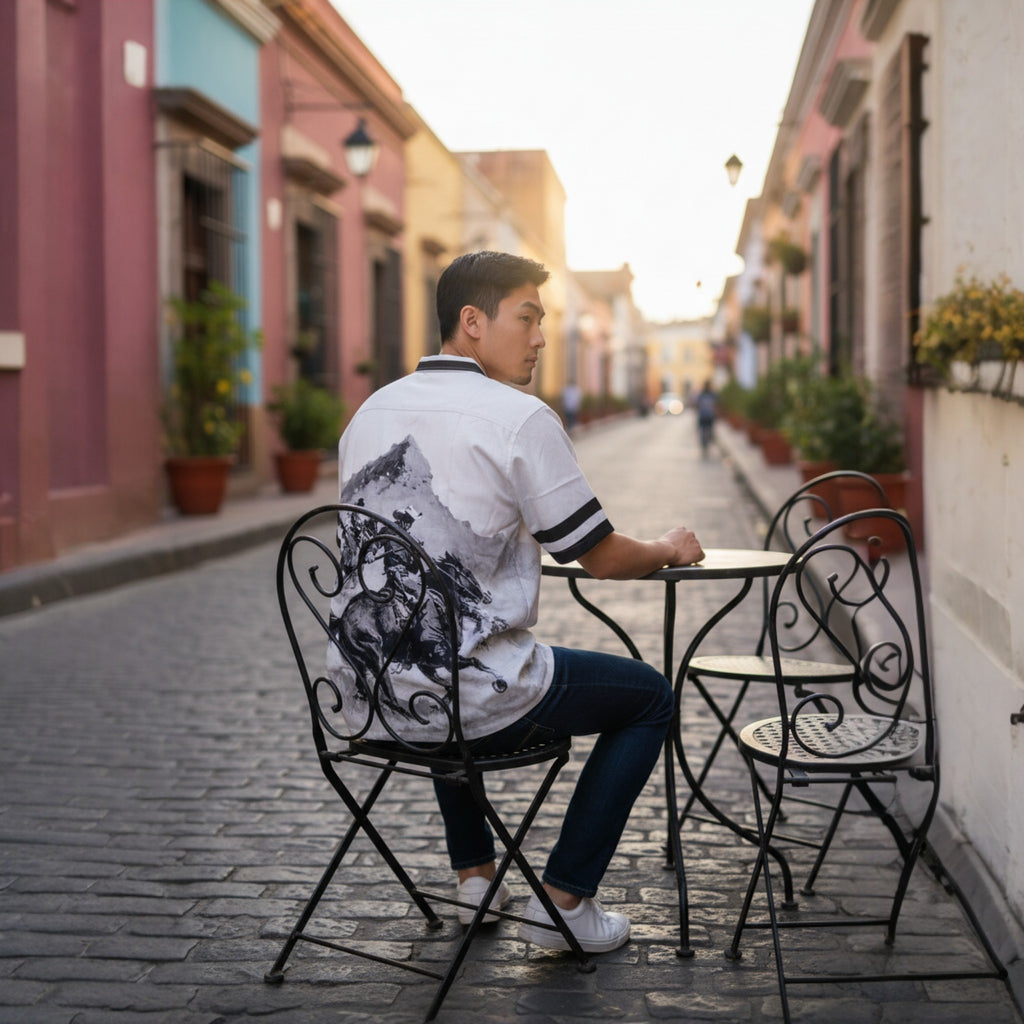 Casual White Linen Shirt