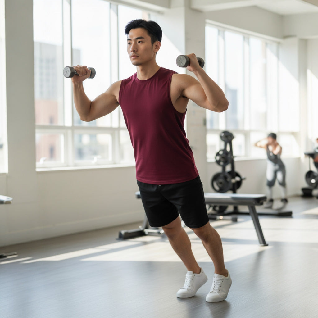 HRX Training Sleeveless -  Tawny Port