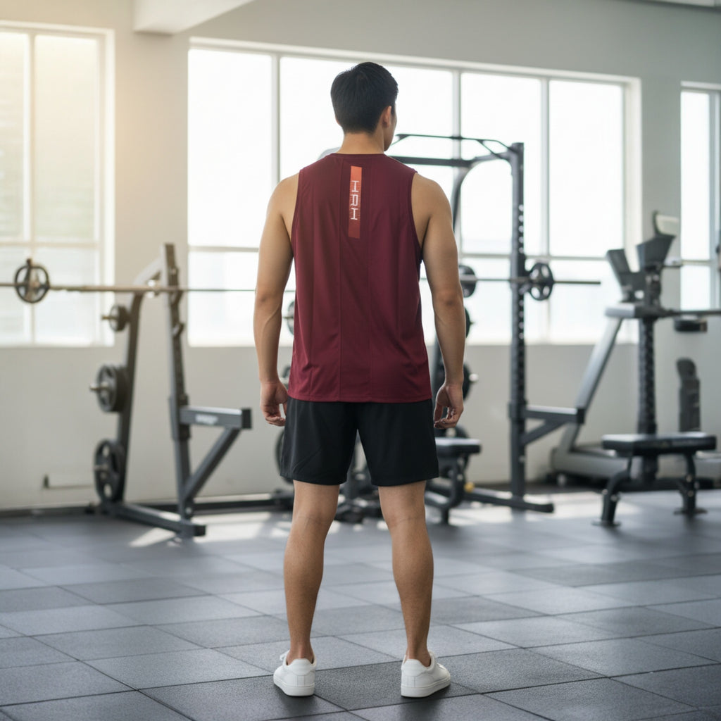 HRX Training Sleeveless -  Tawny Port