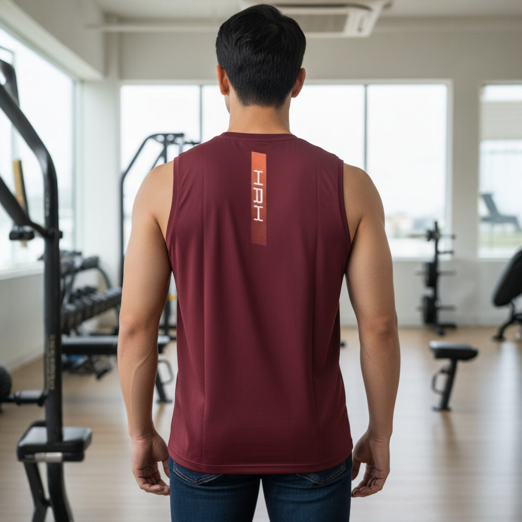 HRX Training Sleeveless -  Tawny Port